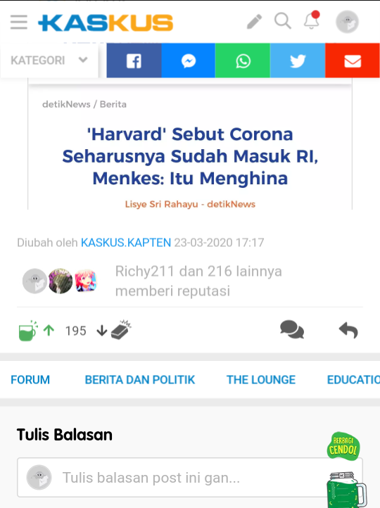 Berbagi Kebaikan Melalui Informasi di Thread Kaskus