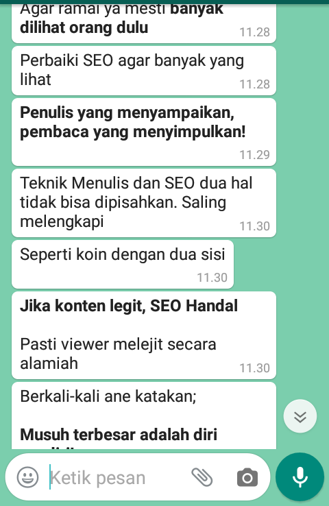 Menulis adalah Caraku Menebar Kebaikan dan Manfaat
