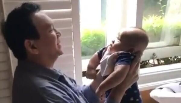 Kebahagiaan Ahok Main Sama Anak Hingga Soal Jadi Bapak di Usia 53
