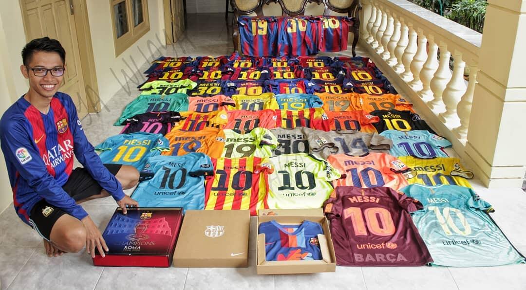 Pengoleksi Terbanyak Jersey Lionel Messi Berasal dari Orang Indonesia