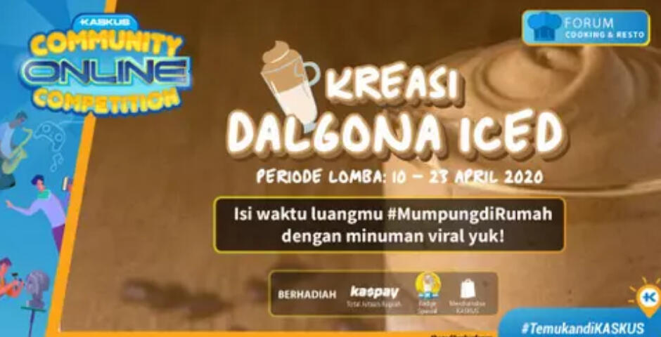 &#91;COC_Cooking2020&#93;Bikin Suami Ketagihan! Dalgona Coffee Mix Milo, Minuman Kekinian