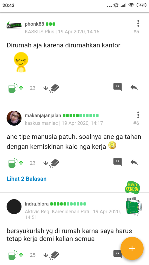 Gajian KASKUS Untuk Donasi Terdampak Corona 