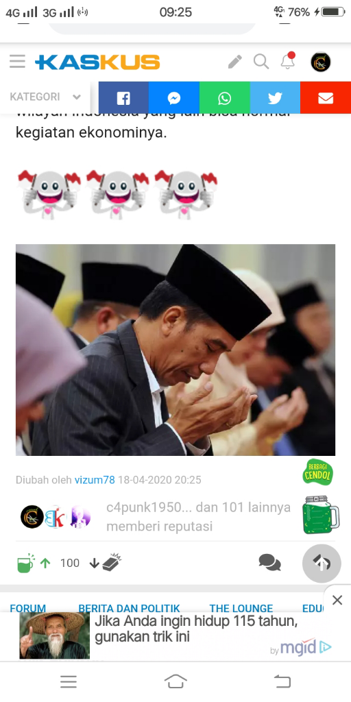 Mendapat Bantuan Sembako Dikala Corona