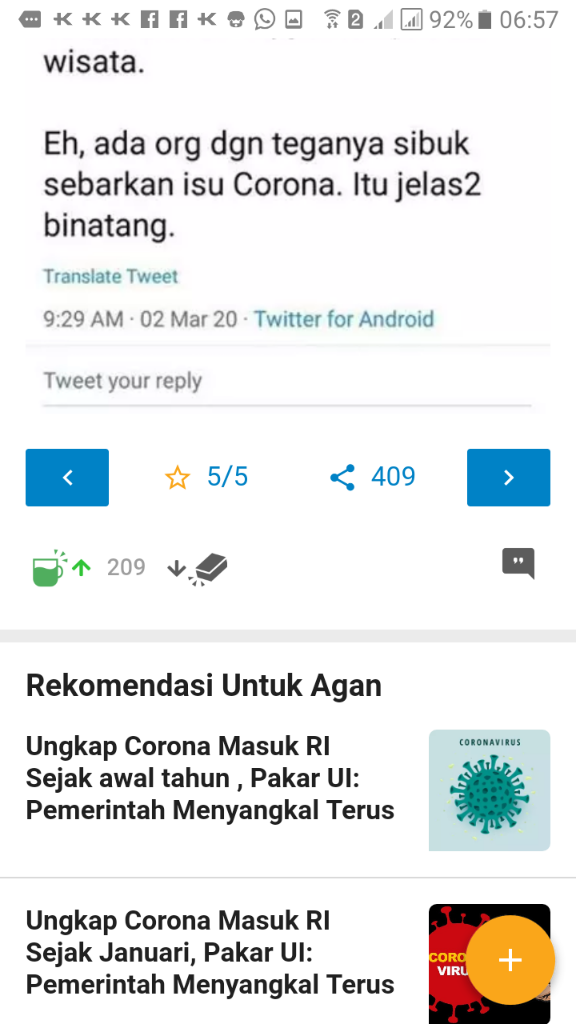 Haru Biru Memanen Buah Dari Kebaikan Kecil Yang Pernah Kita Lakukan. 