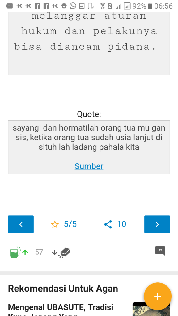 Haru Biru Memanen Buah Dari Kebaikan Kecil Yang Pernah Kita Lakukan. 
