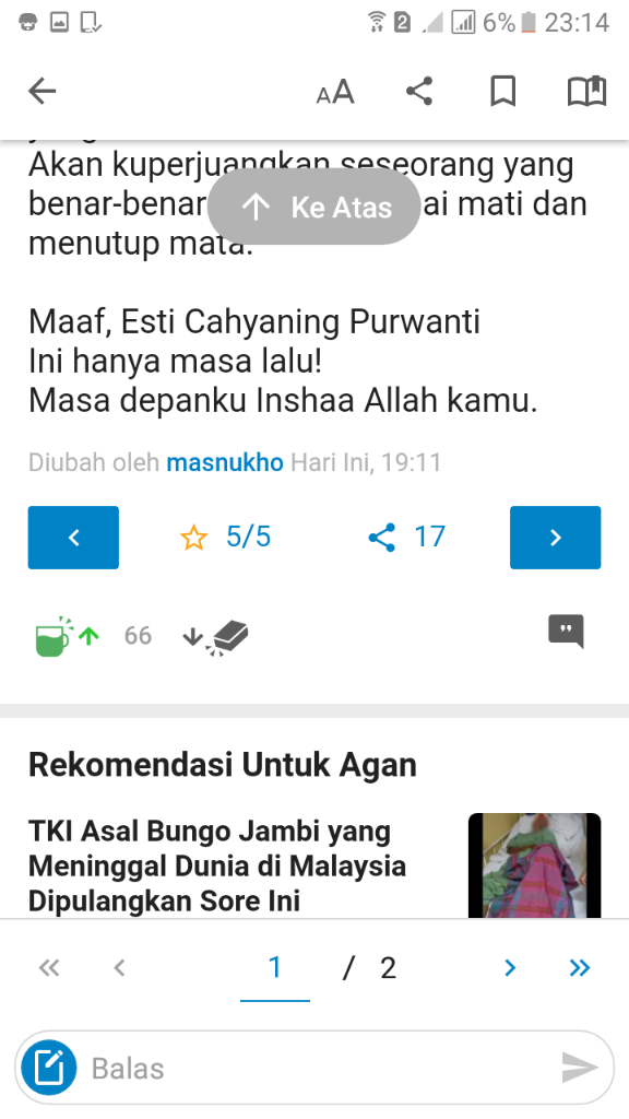 Haru Biru Memanen Buah Dari Kebaikan Kecil Yang Pernah Kita Lakukan. 