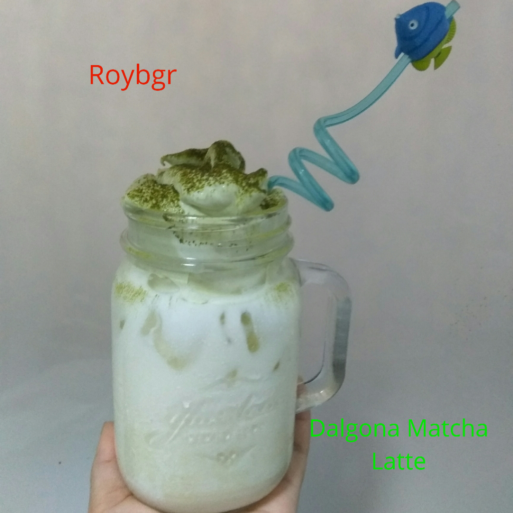 &#91;COC_Cooking2020&#93; Dalgona Iced Matcha &amp; Coffee By Roybgr 