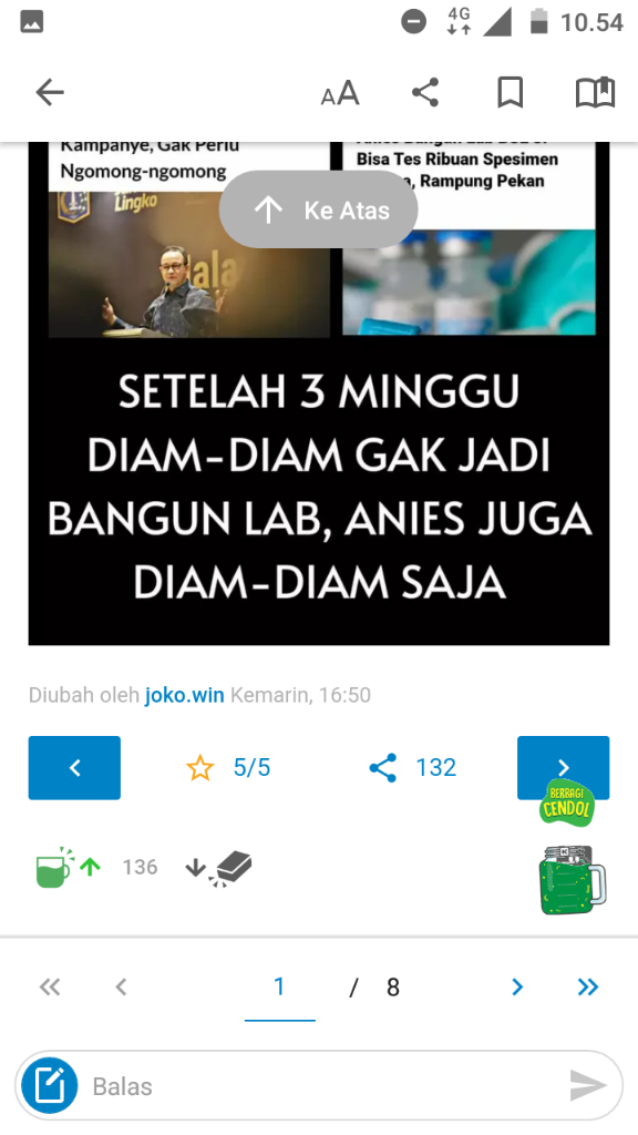 Karena Satu Huruf, Sepuluh Kebaikan