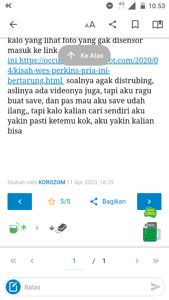 Karena Satu Huruf, Sepuluh Kebaikan