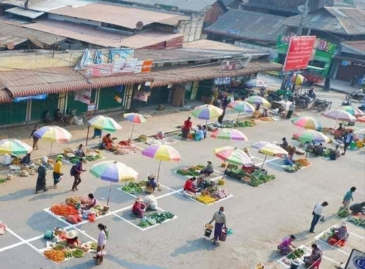 Potret Pasar Yang Mungkin Bisa Diterapkan Dalam Pandemi Covid-19