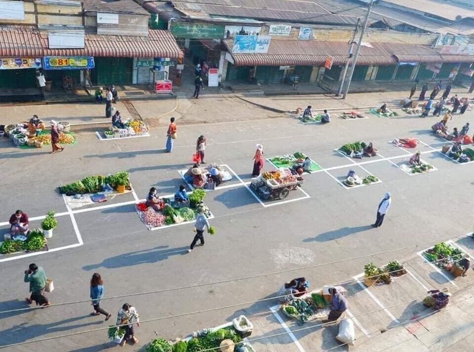 Potret Pasar Yang Mungkin Bisa Diterapkan Dalam Pandemi Covid-19