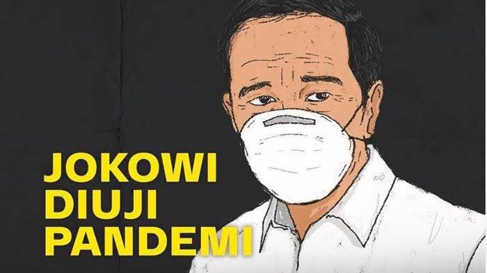 Pak de Jokowi Diuji Pandemi