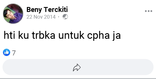 Status Facebook Zaman Old | Nostalgia ke Alay bin Lebay Ngakak