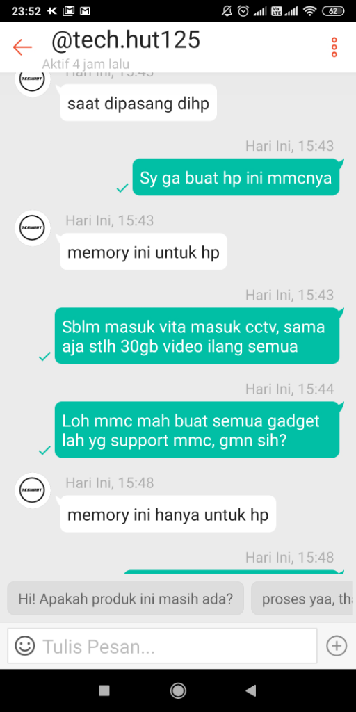 Shopee : Tech Hut PENIPUAN SANDISK