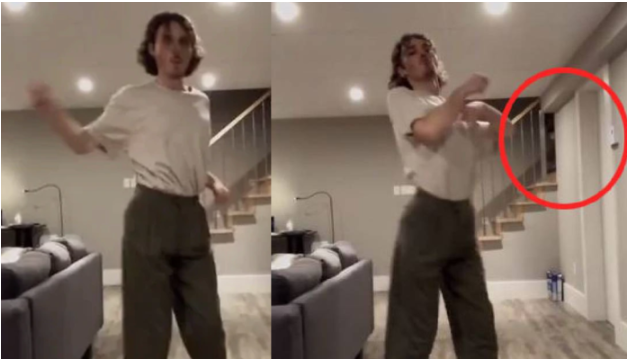 Viral! Penampakan Seram saat Pria Asyik Joget TikTok Doja Cat &lsquo;Say So&rsquo;
