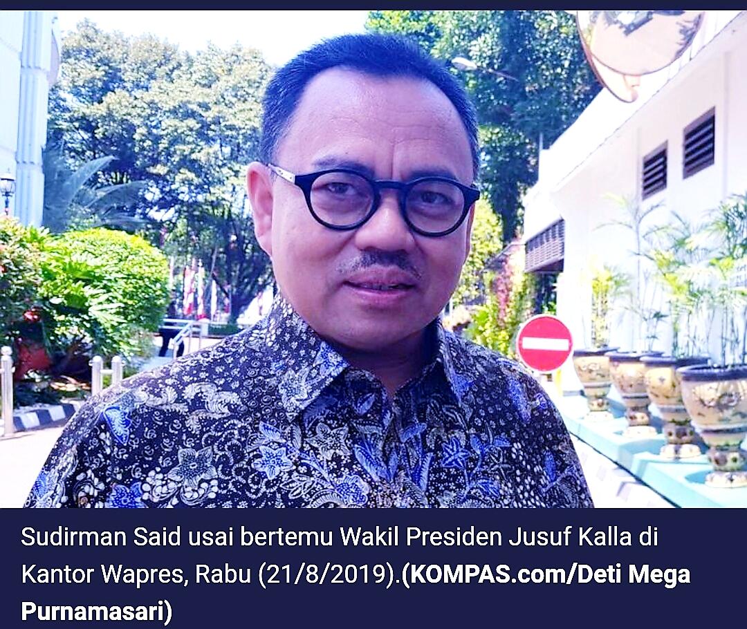 Anies Tunjuk Sudirman Said sebagai Komisaris Utama BUMD PT Food Station