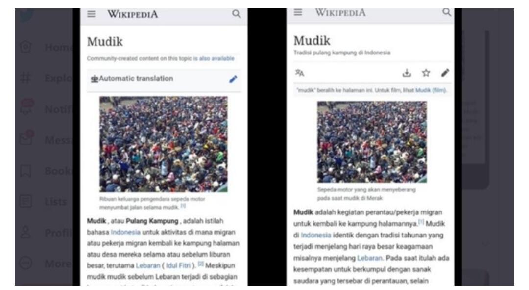 Duh !!! Usai Acara Mata Najwa, Definisi Mudik di Wikipedia Sempat Diubah