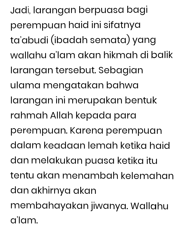 Benarkah Dismenorea dan Menorrhagia, Penyebab Wanita Dilarang Ikut Berpuasa?