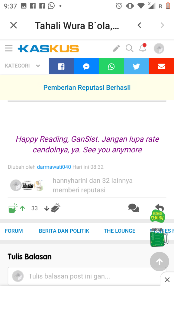 &#91;Event_Berbagi&#93;Ngasih Orang Lalu Dikasih Lagi. Kapan Berhentinya?