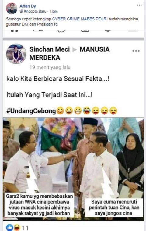 LSM Asing Sebut Polri Bungkam Pengkritik Jokowi Selama Corona