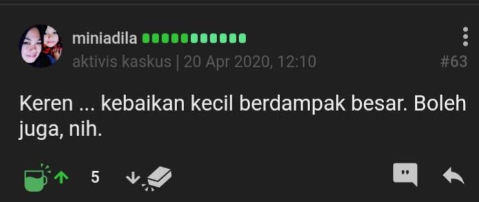 awalnya gelap gulita, sekarang tidak lagi.