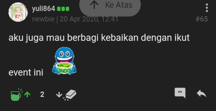 awalnya gelap gulita, sekarang tidak lagi.