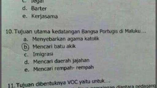 Jawaban Ujian Kocak Ala Anak SD | Bikin Ngakak!! 