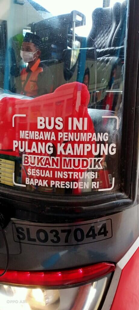 Jangan Mudik. Kamu Ndak Akan Kuat. Pulang Kampung Saja