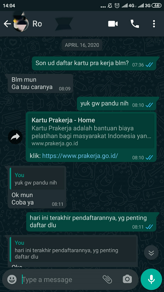 Berbagi Informasi: Kebaikan Kecil, Berdampak Besar