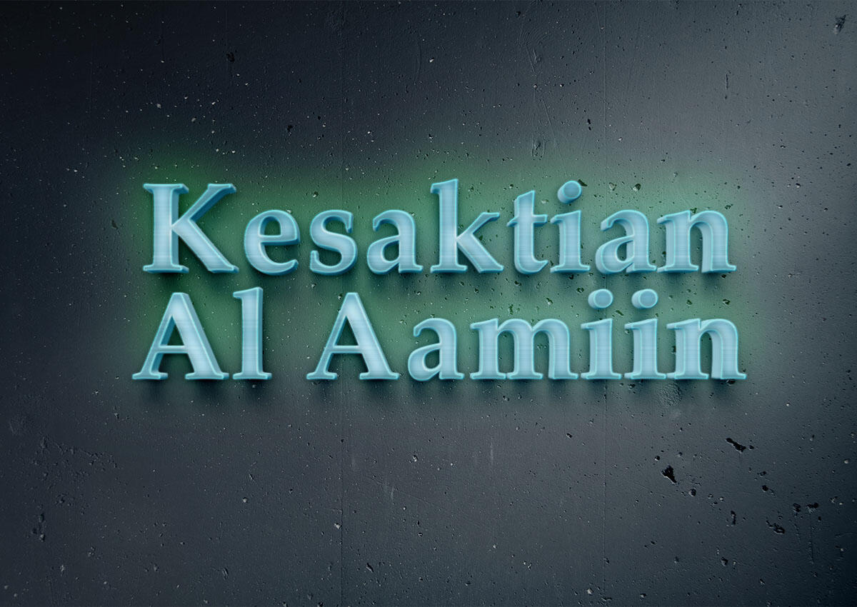 &#91;Muhasabah&#93; &quot;Kesaktian&quot; Al Aamiin 
