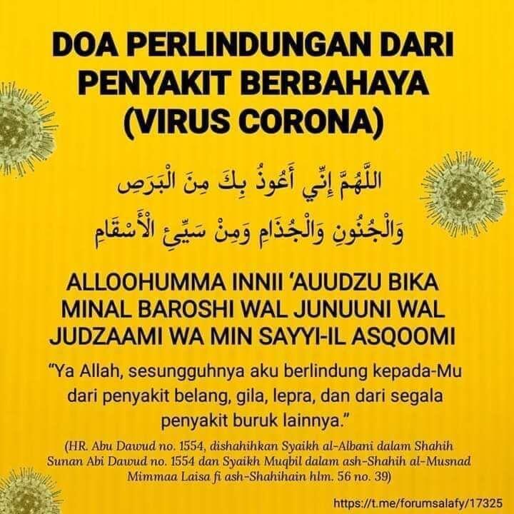 Mari kita berdoa bersama biar bencana covid19 ini cepat berakhir gan sis