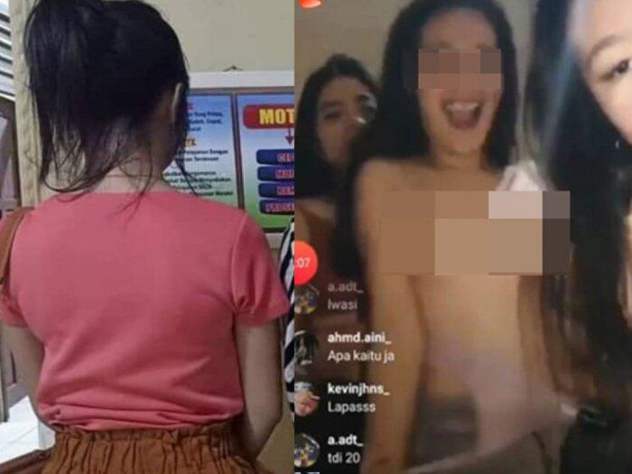 Bukan nya Belajar, 3 Siswi SMA Ini Malah Live IG Sambil Lepas BH