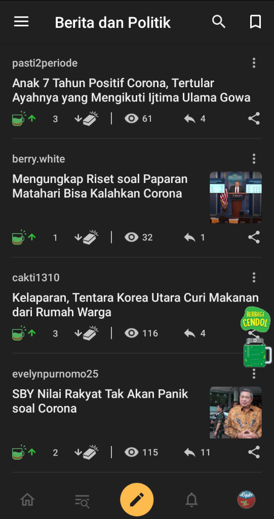 Dengan Klik, Aku Berbagi Kebaikan Kecil