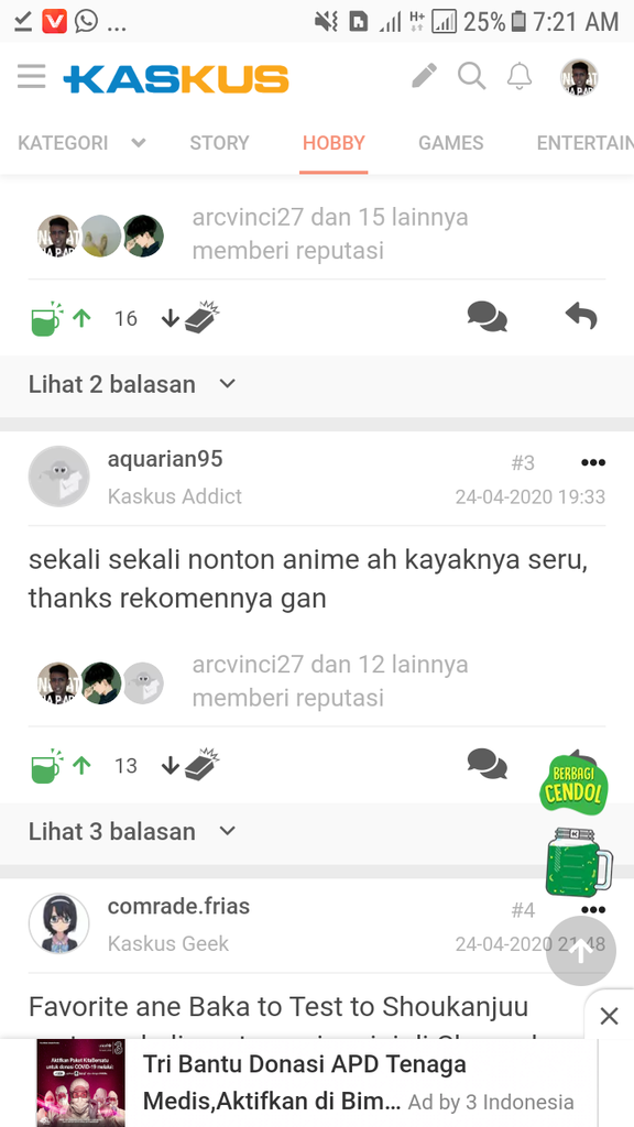 Level Tertinggi Dari Memberi