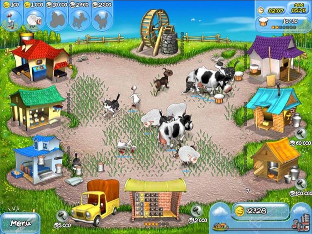 game pc mengurus ternak farm frenzy