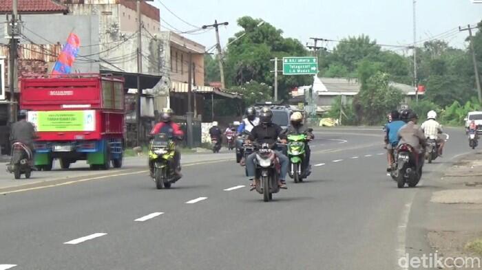 Cerita Suami-Istri Purwokerto Lolos Mudik Lewat Pantura Subang