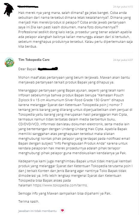 HATI-HATI BERJUALAN DI TOKOPEDIA