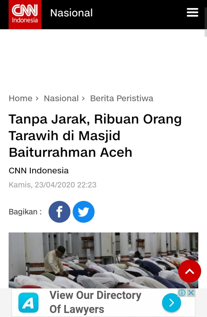 45 Warga Aceh Terindikasi Positif Corona Lewat Rapid Test

