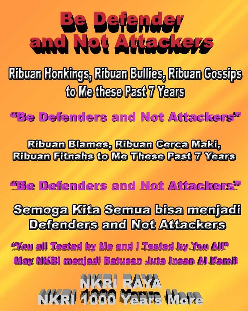 &#91;THE PROBLEMS&#93; Wahn&quot;Virus&quot;-Virus Mematikan Dunia Akhirat &amp; Keep Out of Racism-Bully