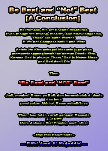 &#91;THE PROBLEMS&#93; Wahn&quot;Virus&quot;-Virus Mematikan Dunia Akhirat &amp; Keep Out of Racism-Bully