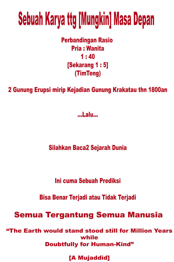 &#91;THE PROBLEMS&#93; Wahn&quot;Virus&quot;-Virus Mematikan Dunia Akhirat &amp; Keep Out of Racism-Bully