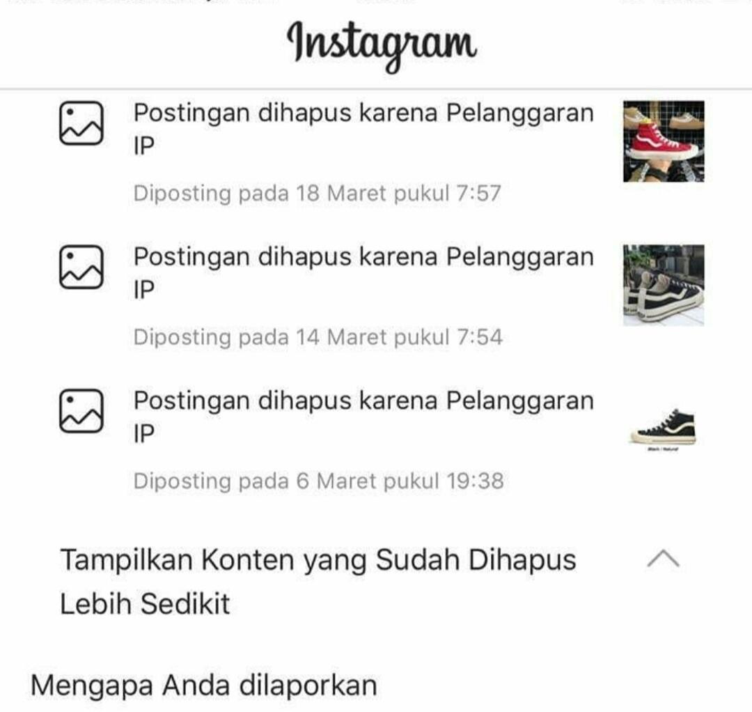 Vans Bertindak Bos, Foto Sepatu Lokal di Instagram Dihapus