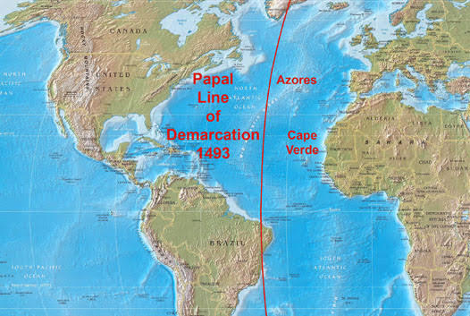 Perjanjian Tordesillas (1494), Saat Dunia Dibagi Dua oleh Portugis dan Spanyol