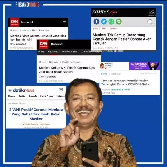 Kemenkes Bantah Tutupi Data Jumlah Kasus COVID-19