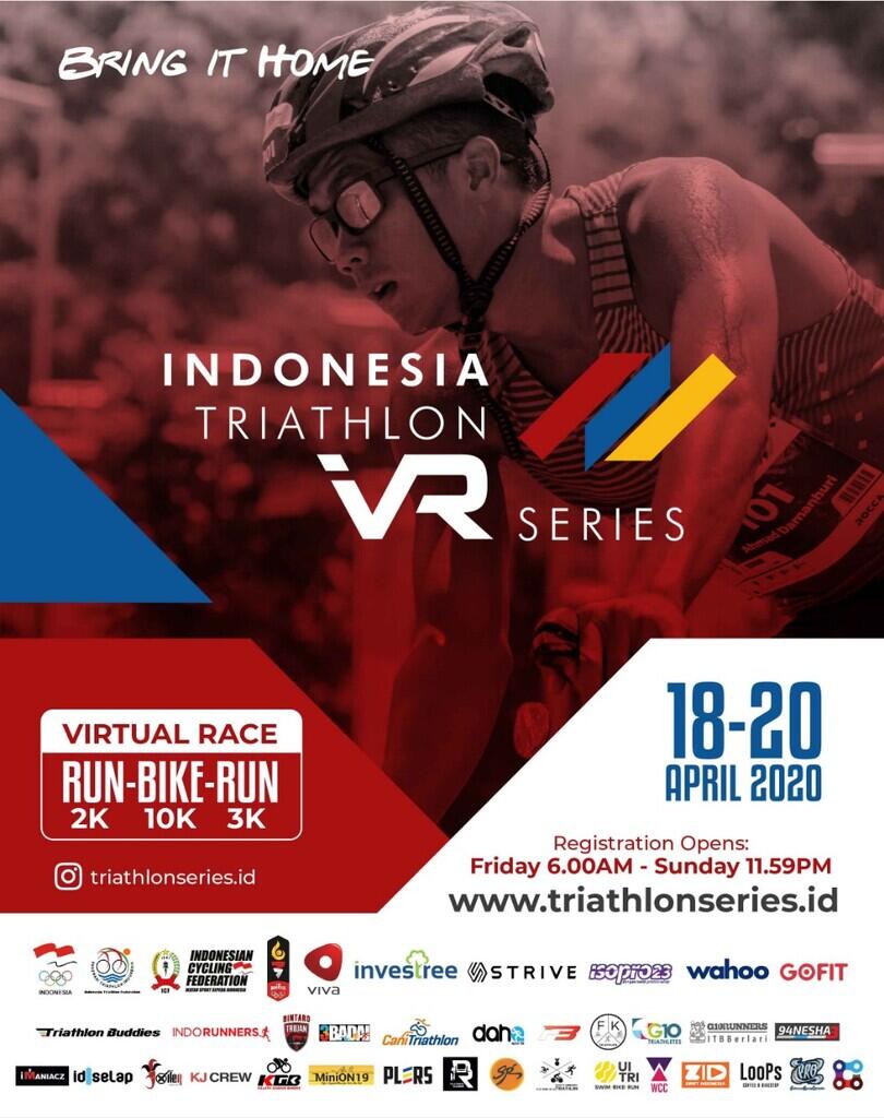 Indonesia Triathlon VR Series - pertama kali di Indonesia