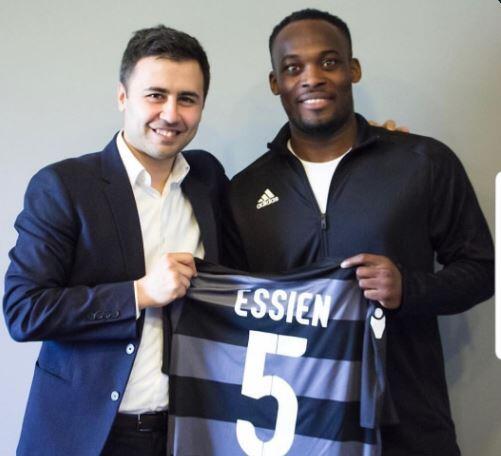 Apa Kabar Essien? Ini Aktivitas Eks Gelandang Persib Selama Karantina di Azerbaijan