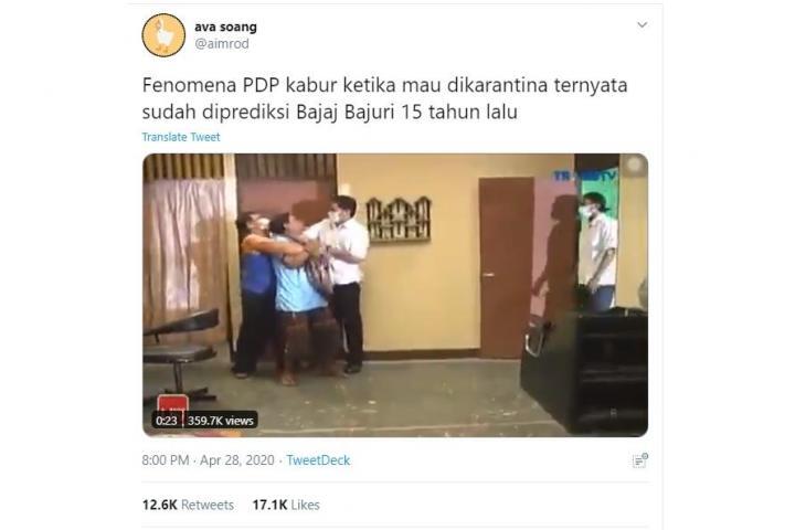 VIRAL, Adegan 'BAJAJ BAJURI' 15 Tahun Lalu Telah Prediksi Fenomena PDP Kabur ?