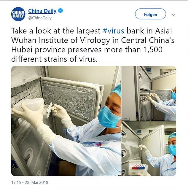 LAB SCANDAL Wuhan lab blamed for coronavirus LIED about safety precautions