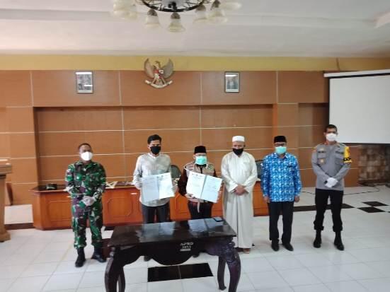 Pencegahan Covid-19, Pemkab Lombok Utara Terbitkan Surat Keputusan Bersama