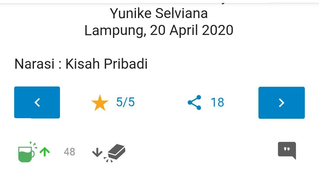 Balasan Langsung dariNya yang Tidak Terduga